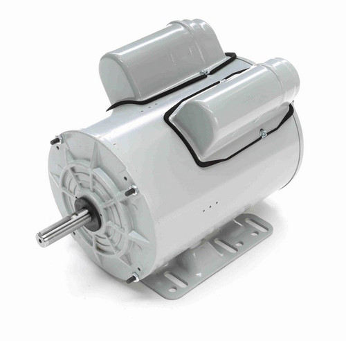 A009594.00 Leeson 1 1/2 hp 1800 RPM 115/230V 56H Frame TEAO 1-Phase Belt Drive Farm Motor